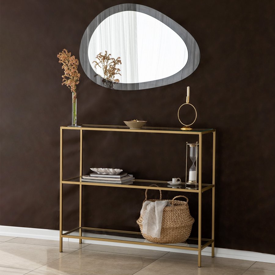 NORDVÄRK Aqua spejl, gennemsigtig