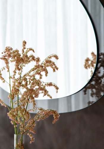 NORDVÄRK Aqua spejl, gennemsigtig