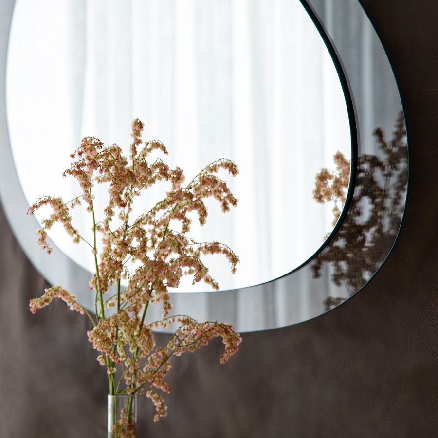 NORDVÄRK Aqua spejl, gennemsigtig