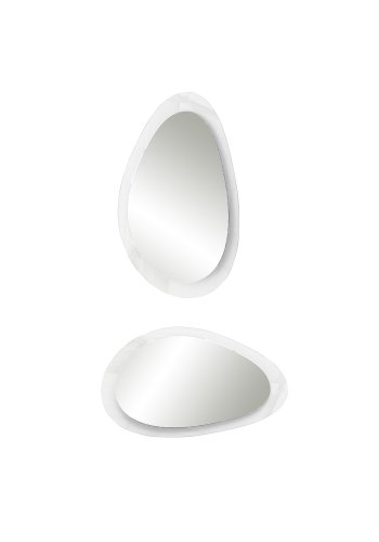 NORDVÄRK Aqua spejl, gennemsigtig