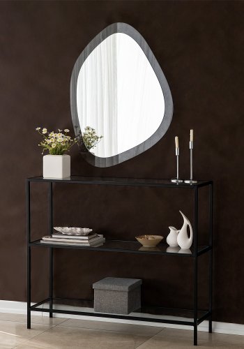 NORDVÄRK Aqua spejl, gennemsigtig