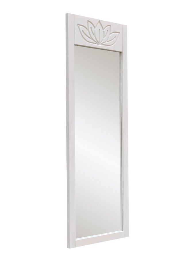 NORDVÄRK Lotus Cheval Spejl, Hvid