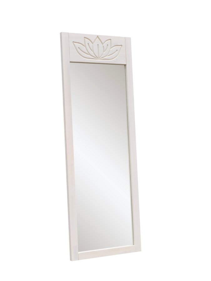 NORDVÄRK Lotus Cheval Spejl, Hvid