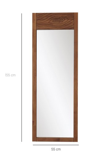 NORDVÄRK Forest Cheval Spejl, Chesnut