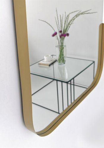 NORDVÄRK Glat spejl, guld