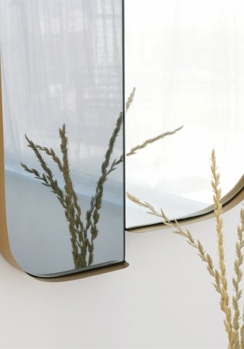 NORDVÄRK Dag & nat spejl, guld