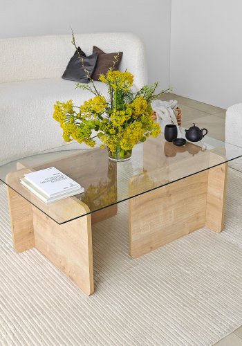 NORDVÄRK Giona sofabord, safir