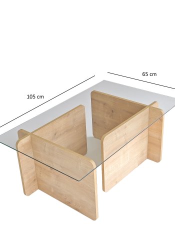 NORDVÄRK Giona sofabord, safir