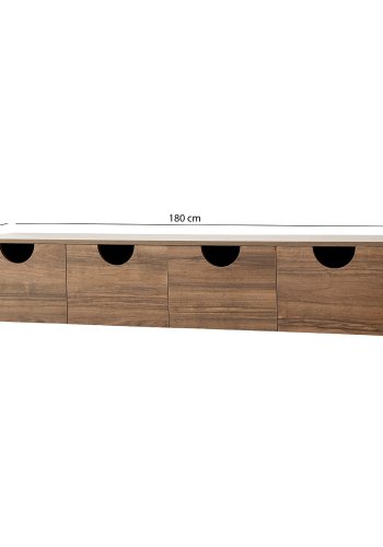 NORDVÄRK Four Seasons tv-stativ, valnd