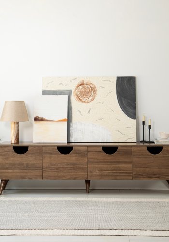 NORDVÄRK Four Seasons tv-stativ, valnd