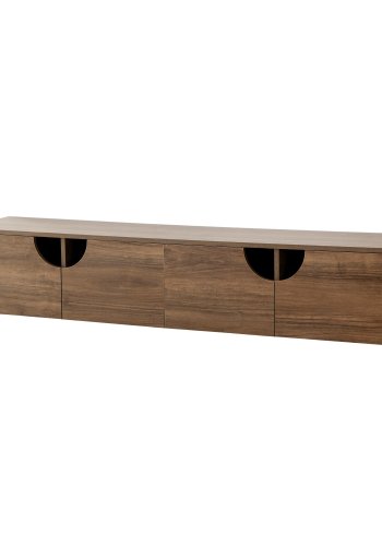 NORDVÄRK Grotte TV Stand, Walnut