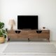 NORDVÄRK Grotte TV Stand, Walnut