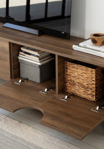 NORDVÄRK Grotte TV Stand, Walnut