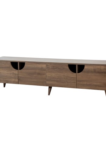 NORDVÄRK Grotte TV Stand, Walnut