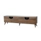 NORDVÄRK Grotte TV Stand, Walnut