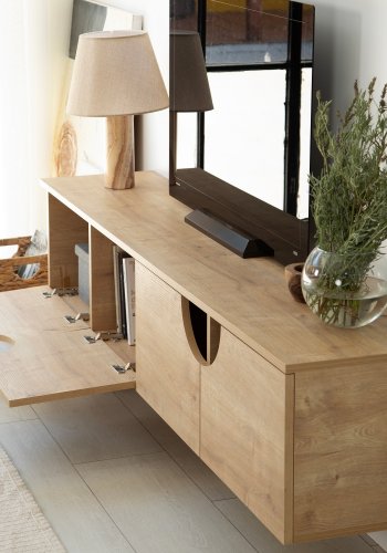 NORDVÄRK Grotte tv stativ, eg