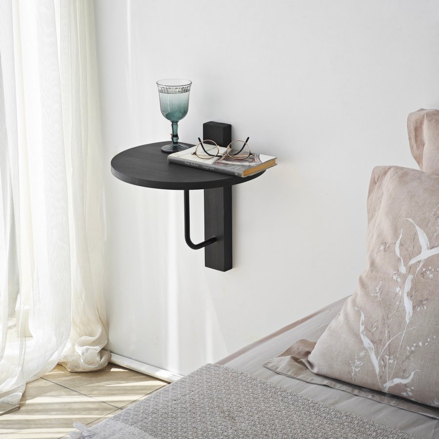 NORDVÄRK Reve vghylde - antracitgr tr og sort metal