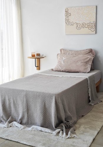 NORDVÄRK Reve vghylde - natur egetr og sort metal