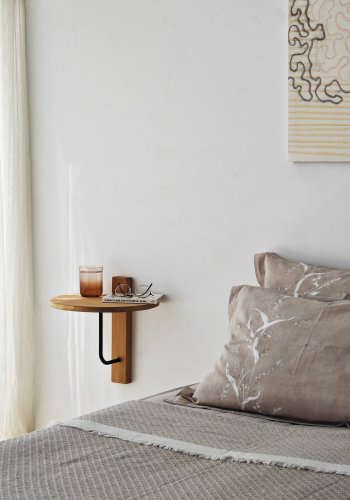 NORDVÄRK Reve vghylde - natur egetr og sort metal