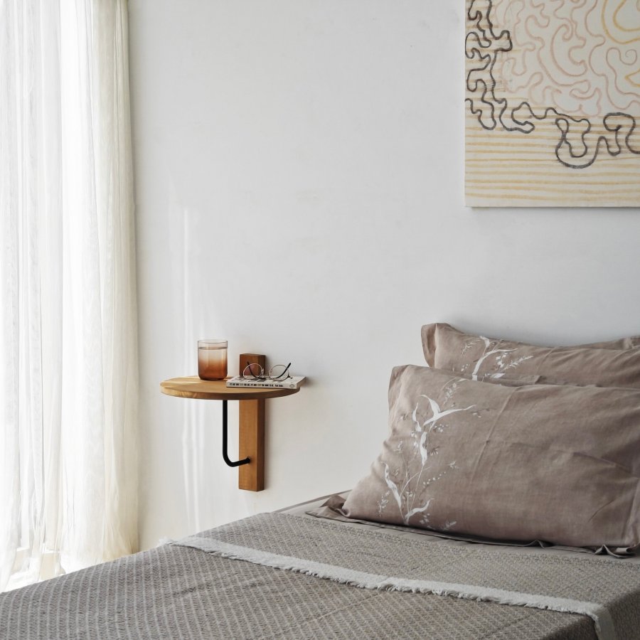 NORDVÄRK Reve vghylde - natur egetr og sort metal