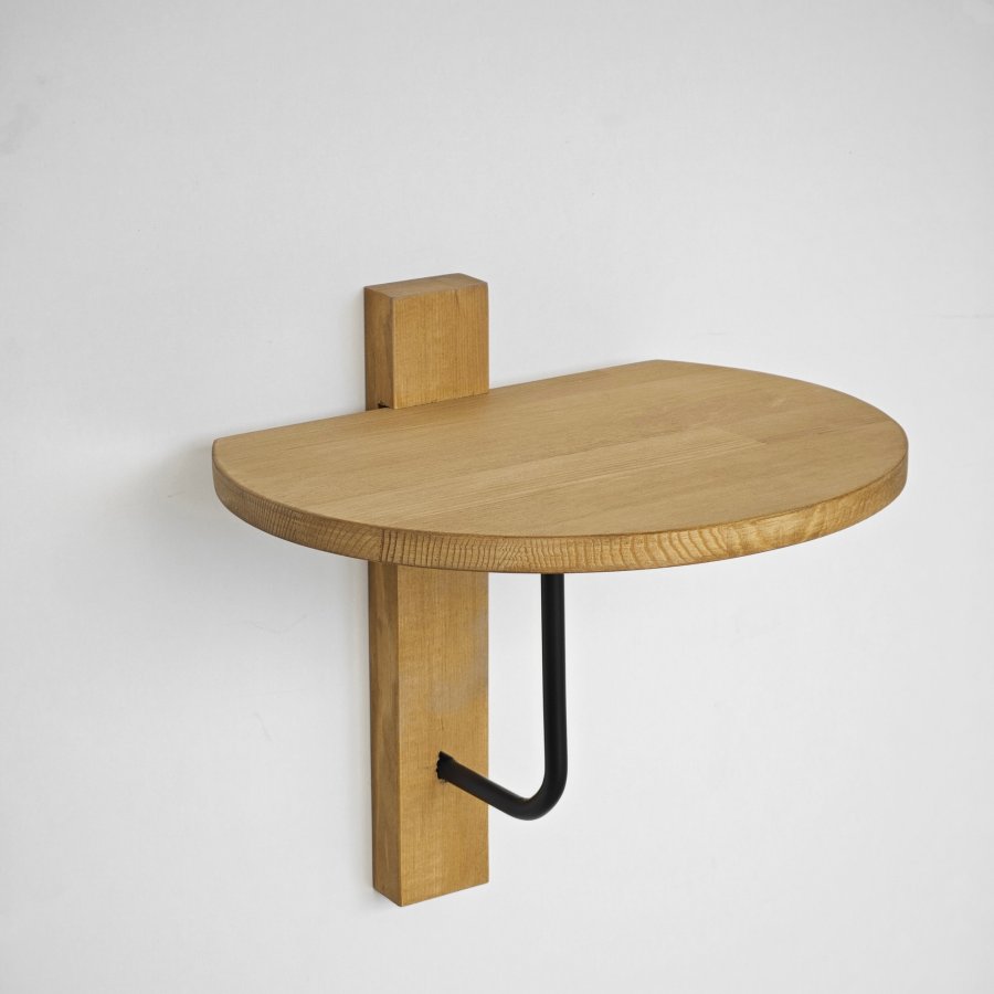 NORDVÄRK Reve vghylde - natur egetr og sort metal