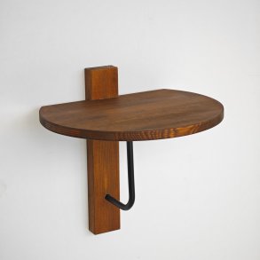 NORDVÄRK Reve vghylde - kastanjefarvet tr og sort metal