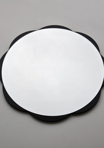 NORDVÄRK Fiore spejl, sort