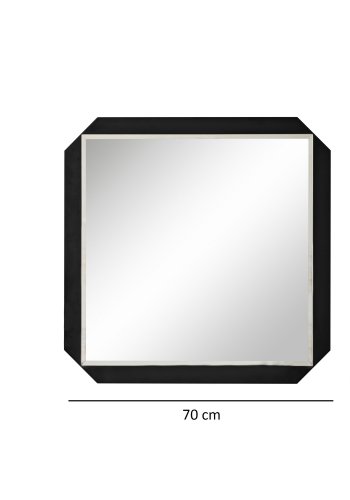 NORDVÄRK Carre spejl, sort