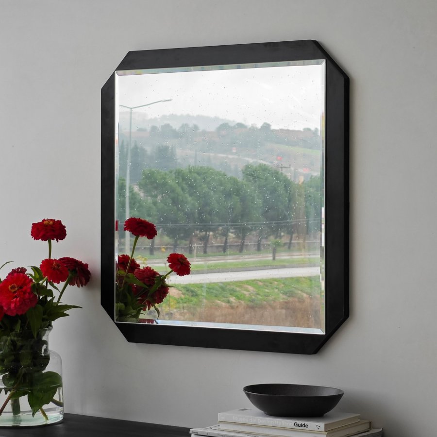 NORDVÄRK Carre spejl, sort