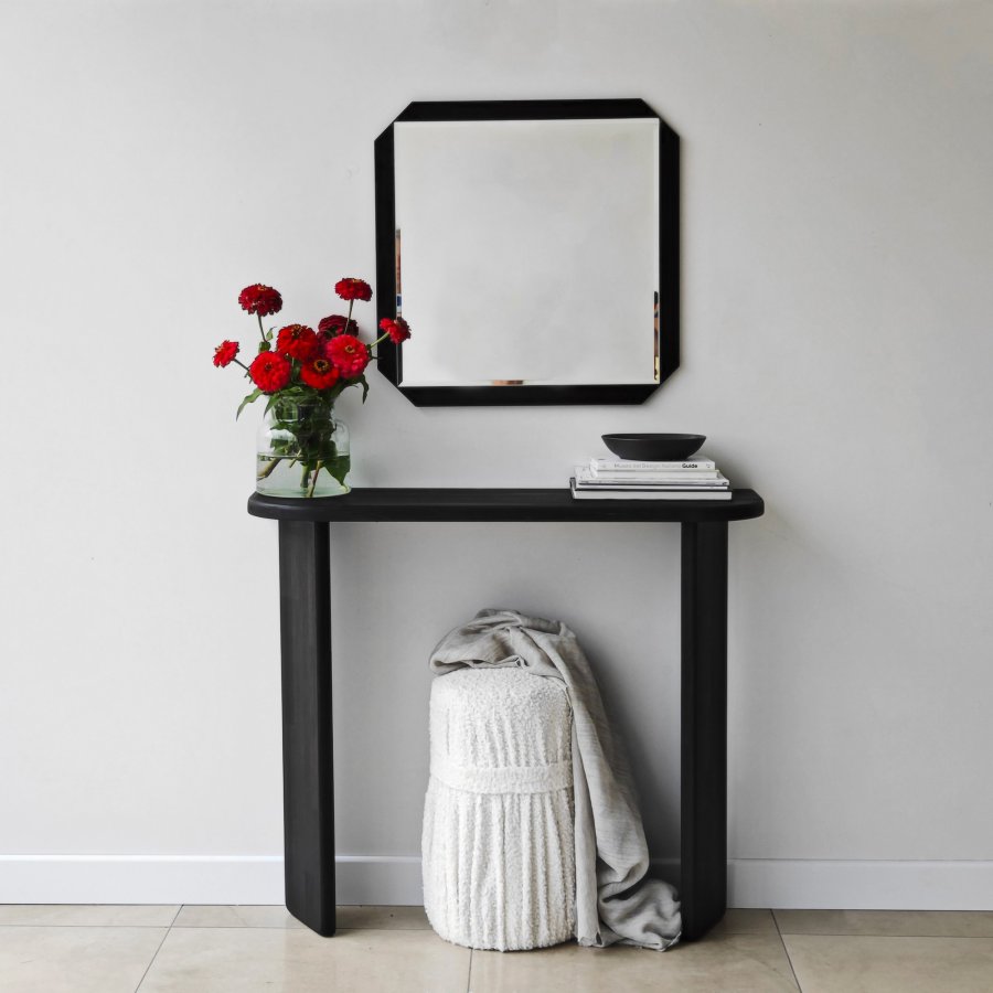 NORDVÄRK Carre spejl, sort