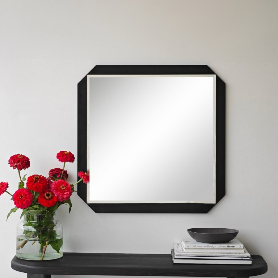 NORDVÄRK Carre spejl, sort