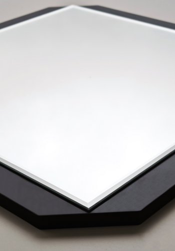 NORDVÄRK Carre spejl, sort