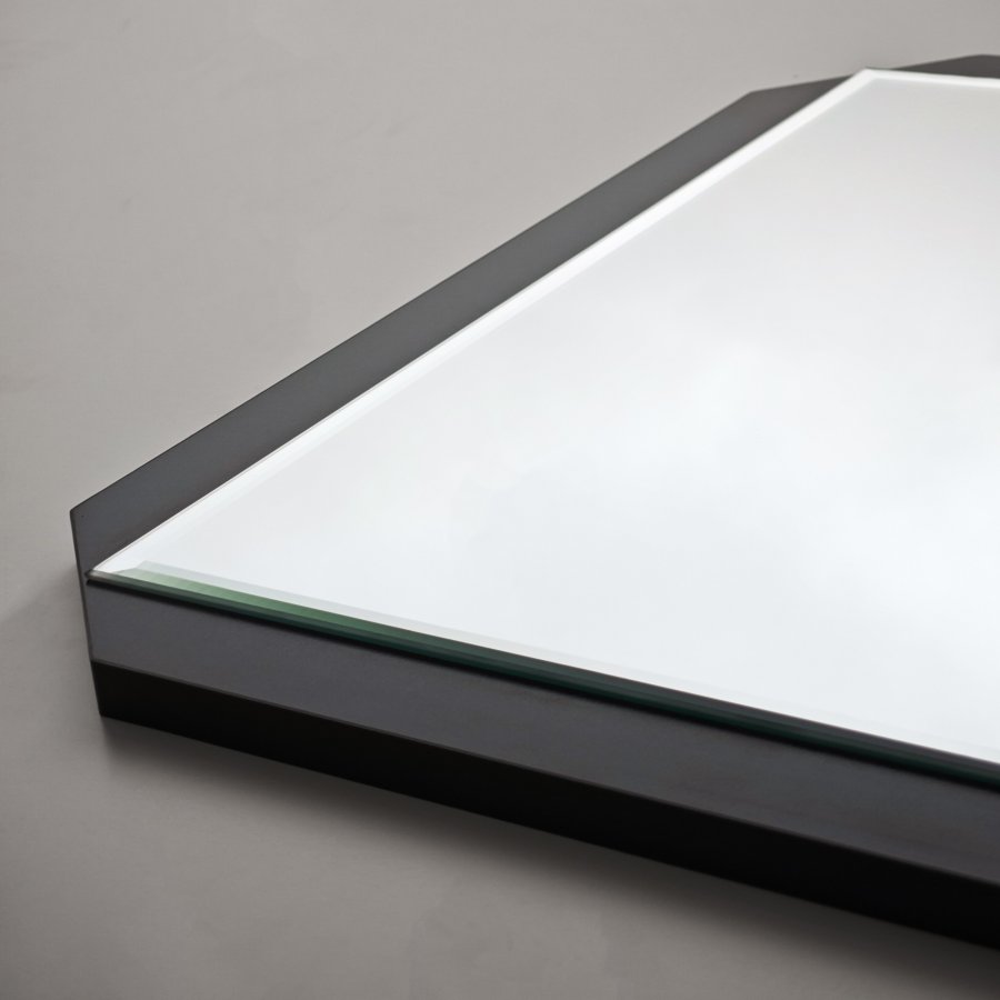 NORDVÄRK Carre spejl, sort