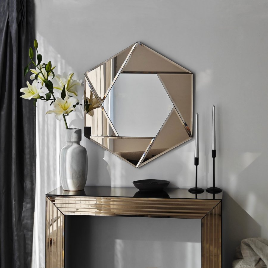 NORDVÄRK Statusspejl, bronze