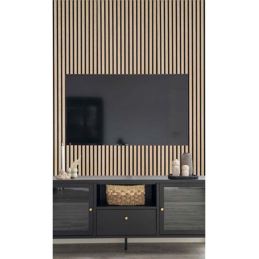 HOUSE NORDIC akustikpanel - natur egetrslook trfiner (2400x600x22mm)