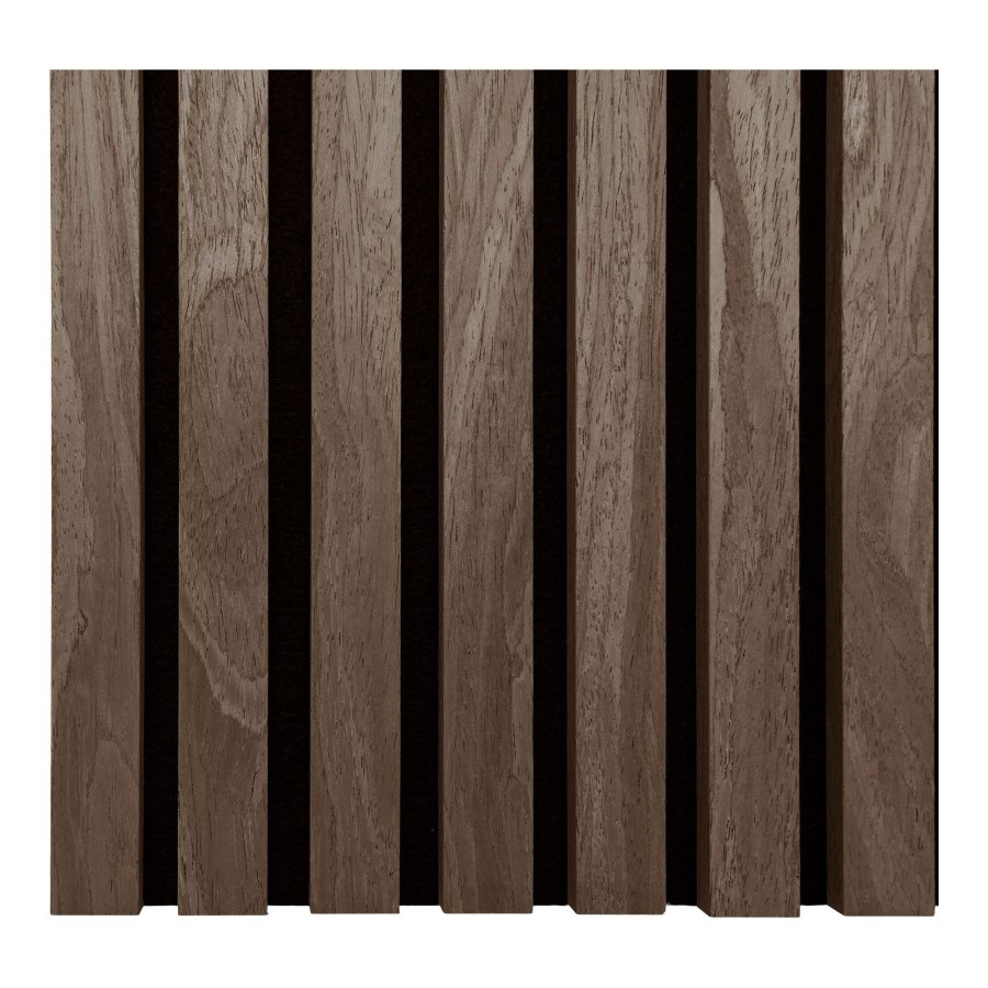 HOUSE NORDIC akustikpanel - brun valndlook trfiner (2400x600x22mm)