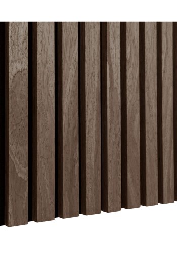 HOUSE NORDIC akustikpanel - brun valndlook trfiner (2400x600x22mm)