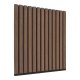 HOUSE NORDIC akustikpanel - brun valndlook trfiner (520x520x22mm)