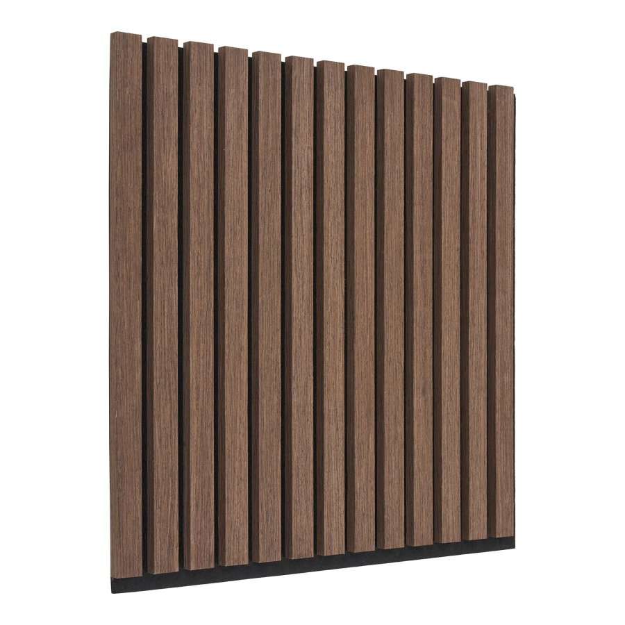 HOUSE NORDIC akustikpanel - brun valndlook trfiner (520x520x22mm)