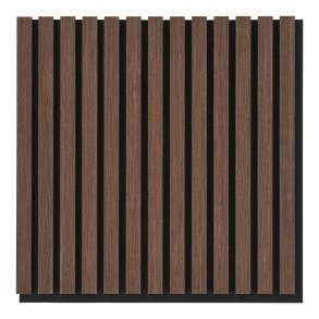 HOUSE NORDIC akustikpanel - brun valndlook trfiner (520x520x22mm)