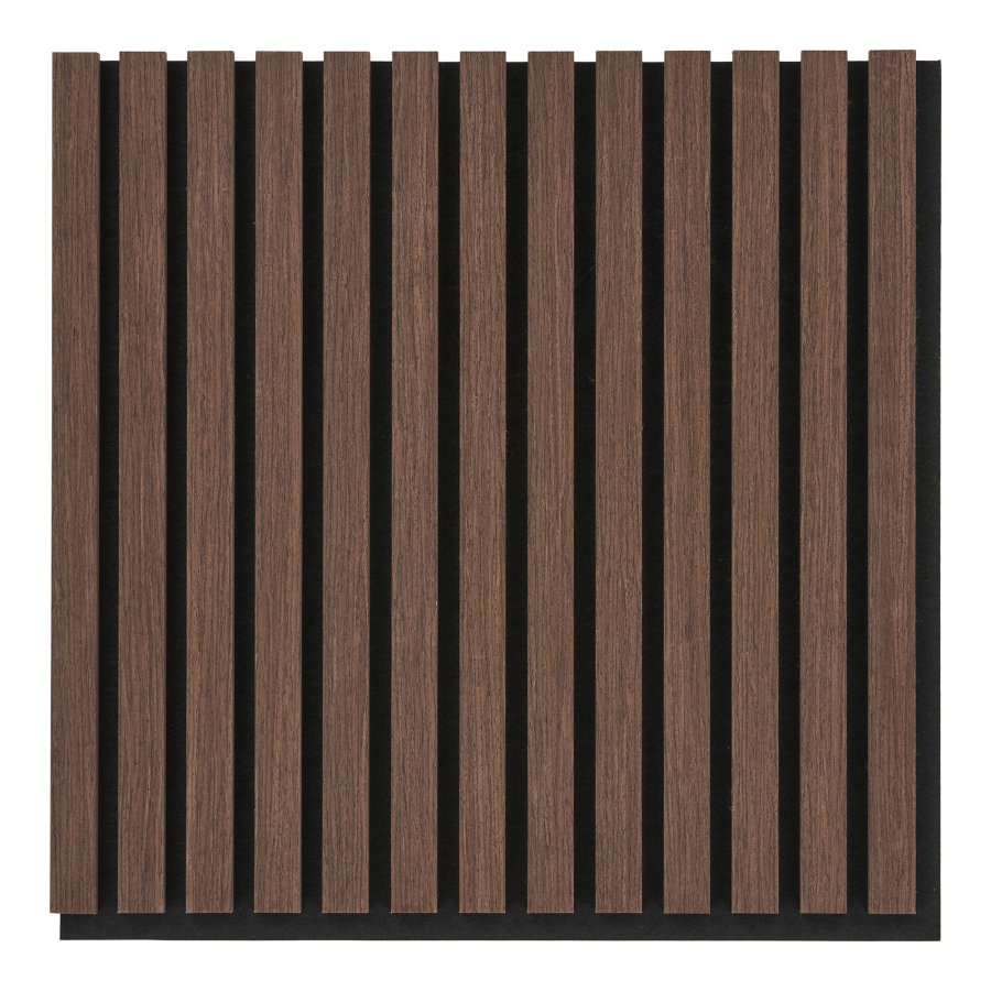 HOUSE NORDIC akustikpanel - brun valndlook trfiner (520x520x22mm)