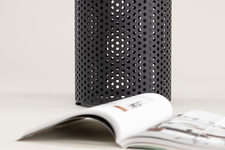 VIND COLLECTION Bearsden x Josefin Lustig sidebord, rund - sort stl (40)