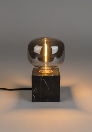 ZUIVER Hazy bred pre - rgfarvet glas