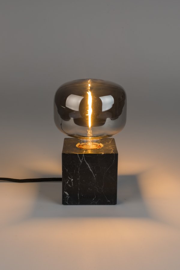 ZUIVER Hazy bred pre - rgfarvet glas