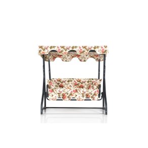 NORDVÄRK Morus 2 udendrs dobbelt hngesofa - multifarvet polyester stof og metal