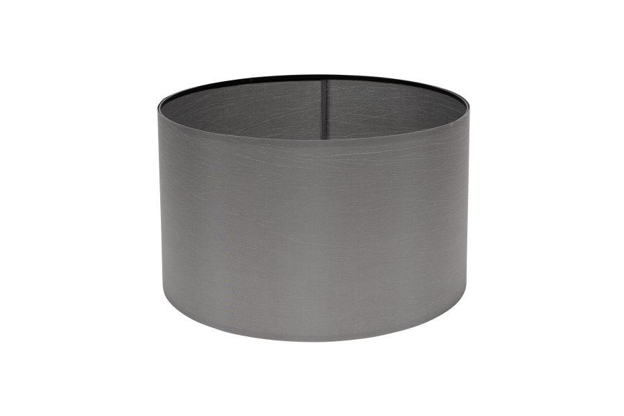 ZUIVER Tripod lampeskrm, rund - gr tekstil