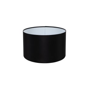 ZUIVER Tripod lampeskrm, rund - sort tekstil