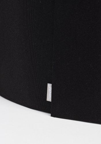 ZUIVER Tripod lampeskrm, rund - sort tekstil