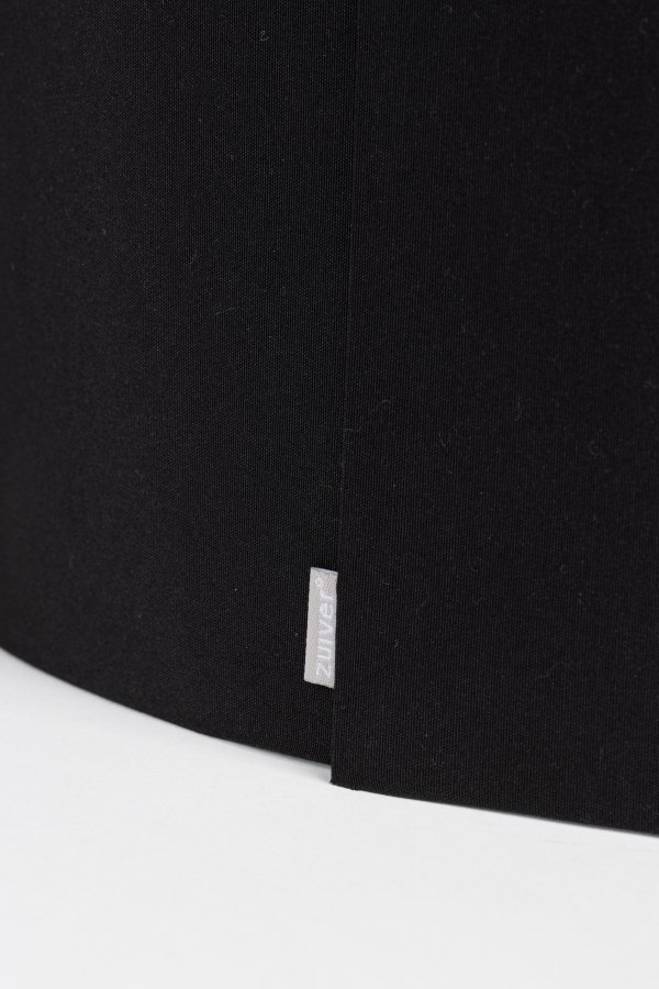 ZUIVER Tripod lampeskrm, rund - sort tekstil