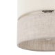 TK Eco loftlampe 200, rund - natur stof og natur fyrretr